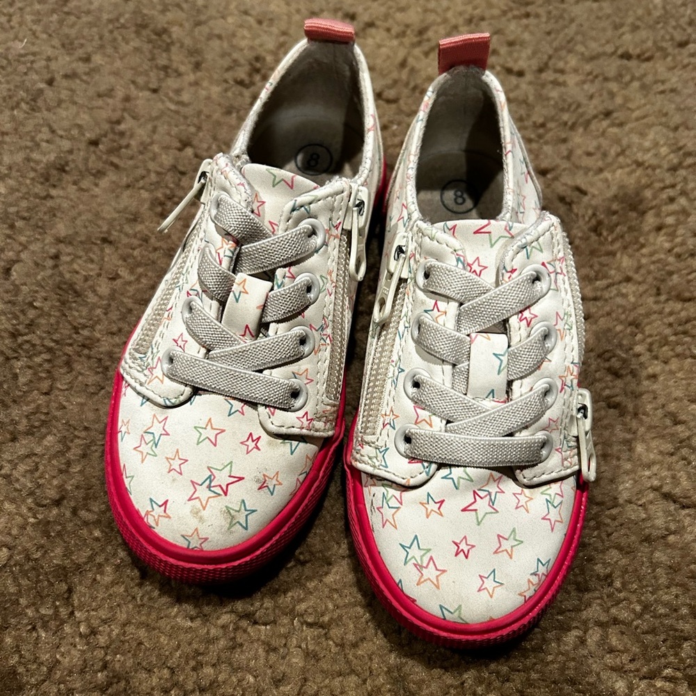 Cat & Jack pink Star girls sneakers